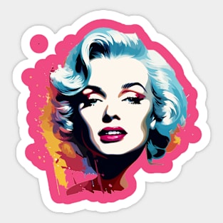 Marilyn Sticker